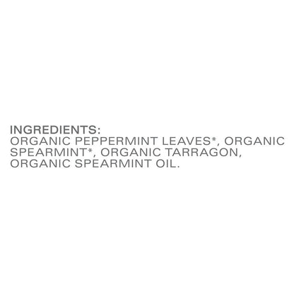Tazo Organic Refresh Mint Herbal Tea - 16 Tea Bags (6 Pack)