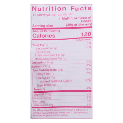 Gonanas Banana Bread with Chocolate Chips, 12.3 Oz, 6-Pack