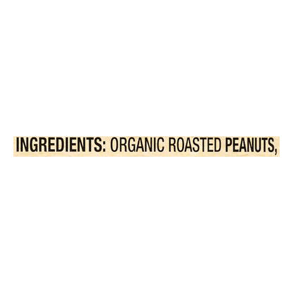 Santa Cruz Organic Dark Roast Creamy Peanut Butter - 26 oz, Case of 6