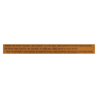 Chocolove Cup Dark Chocolate with Almond Butter - 1.2 oz - Case of 10
