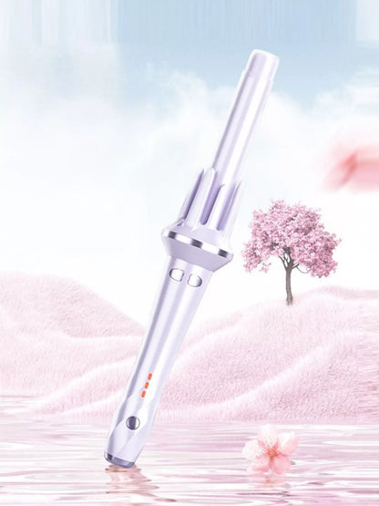 Adjustable Temperature Rotating Curling Iron