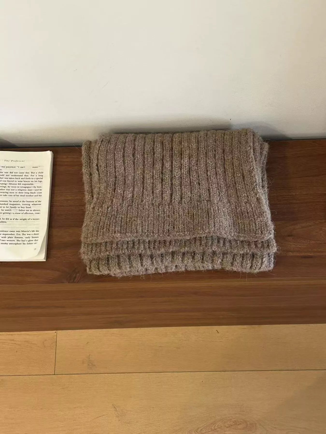 Cozy Knitted Winter Scarf