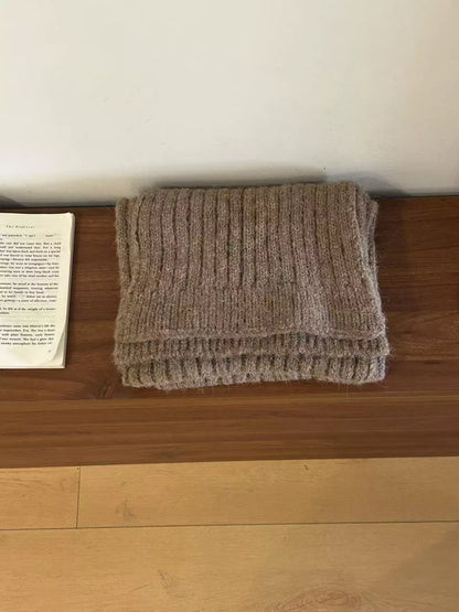 Cozy Knitted Winter Scarf
