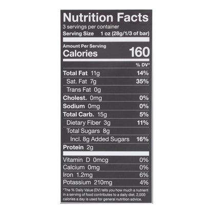 Endangered Species Natural Chocolate Bars - 72% Dark Chocolate with Espresso Beans - 3 Oz Bars - Case of 12