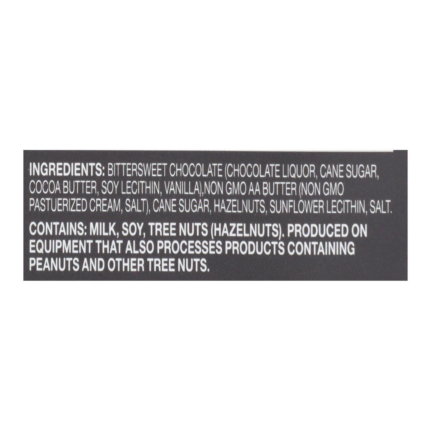 Endangered Species Natural Chocolate Bars - 72% Dark Chocolate With Hazelnut Toffee - 3 Oz Bars - Case Of 12