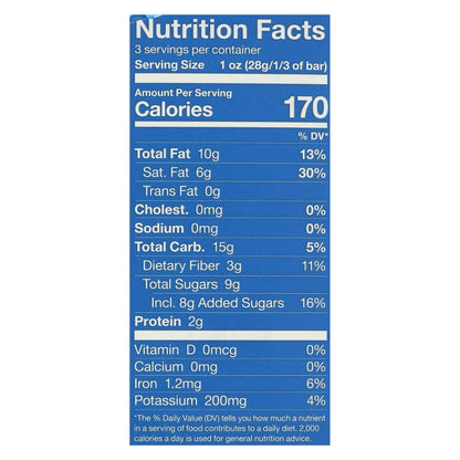 Endangered Species Natural Chocolate Bars - Dark Chocolate 72% Cocoa - Blueberries - 3 Oz Bars - 12 Pack Case