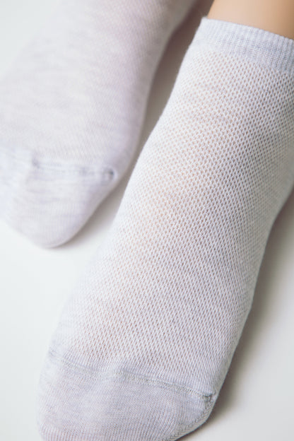 Cotton Ankle Socks Conte Active - Mesh Pattern 484