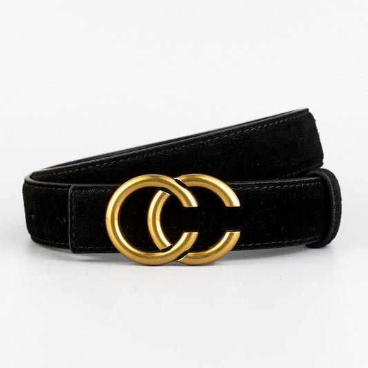 Double-C Buckle Belt