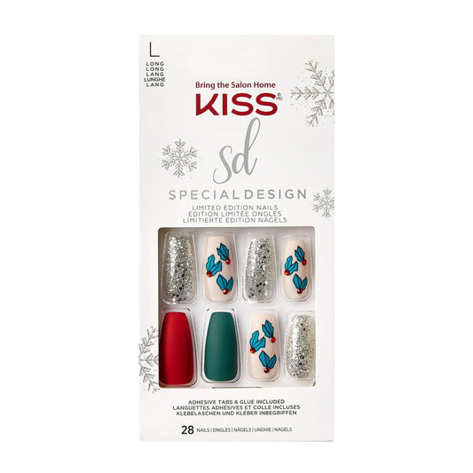 KISS Special Design Limited Christmas Edition 28 Holiday Nails