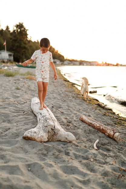 Beach Pawty 2pc Bamboo Pajamas