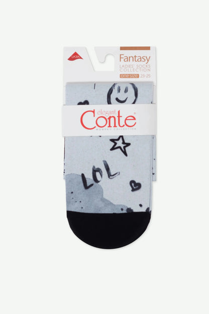 Socks Conte Fantasy 906 - "Stay" Pattern