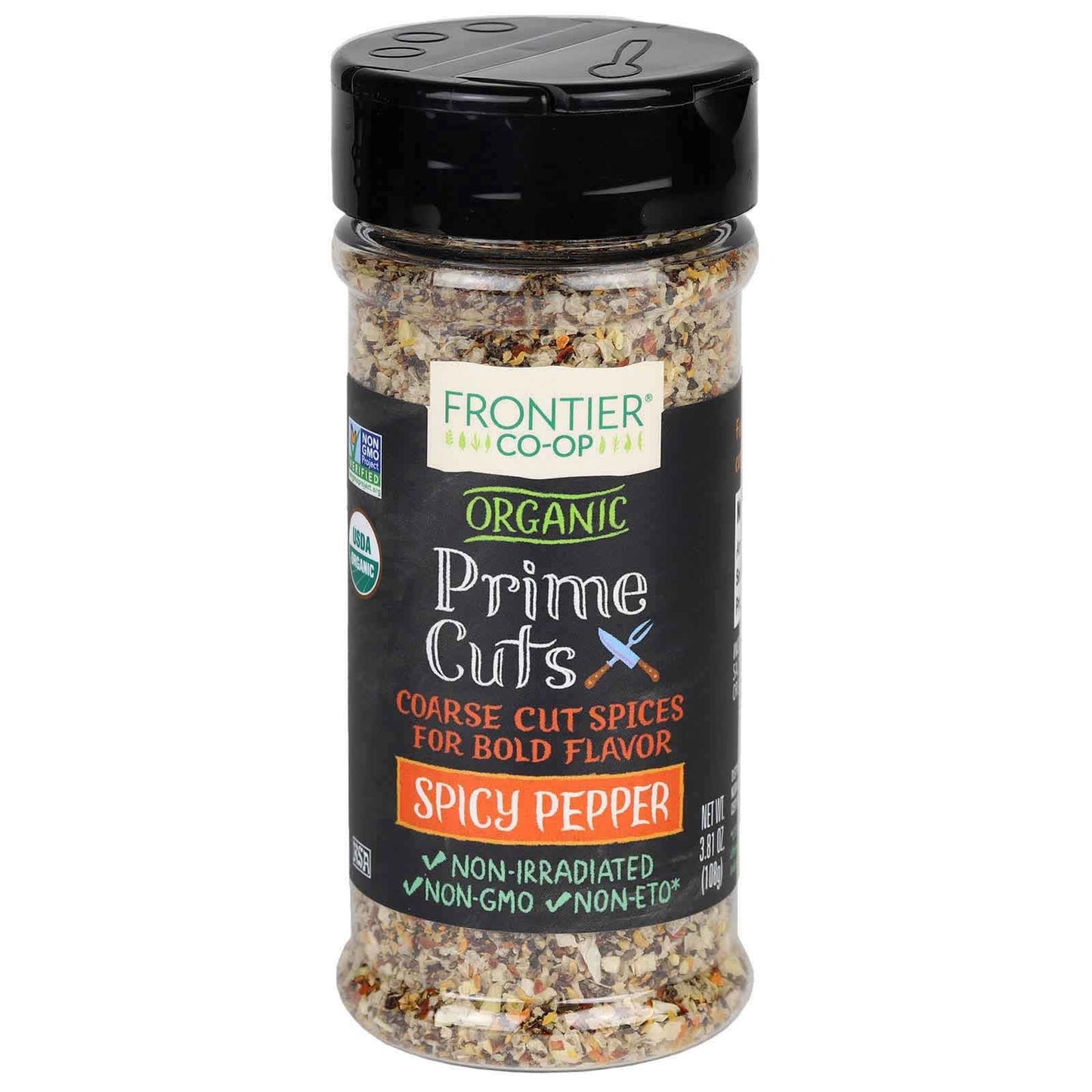 Frontier Natural Products Prime Cut Spicy Peppers - 3.81 Oz