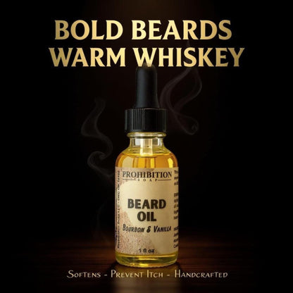 Bourbon & Vanilla Beard Oil