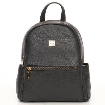 The Sleepy Panda Mini - Vegan Leather Mini Backpack
