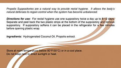 PhytoLab Propolis Suppositories for Rectal Hygiene 10 suppositories