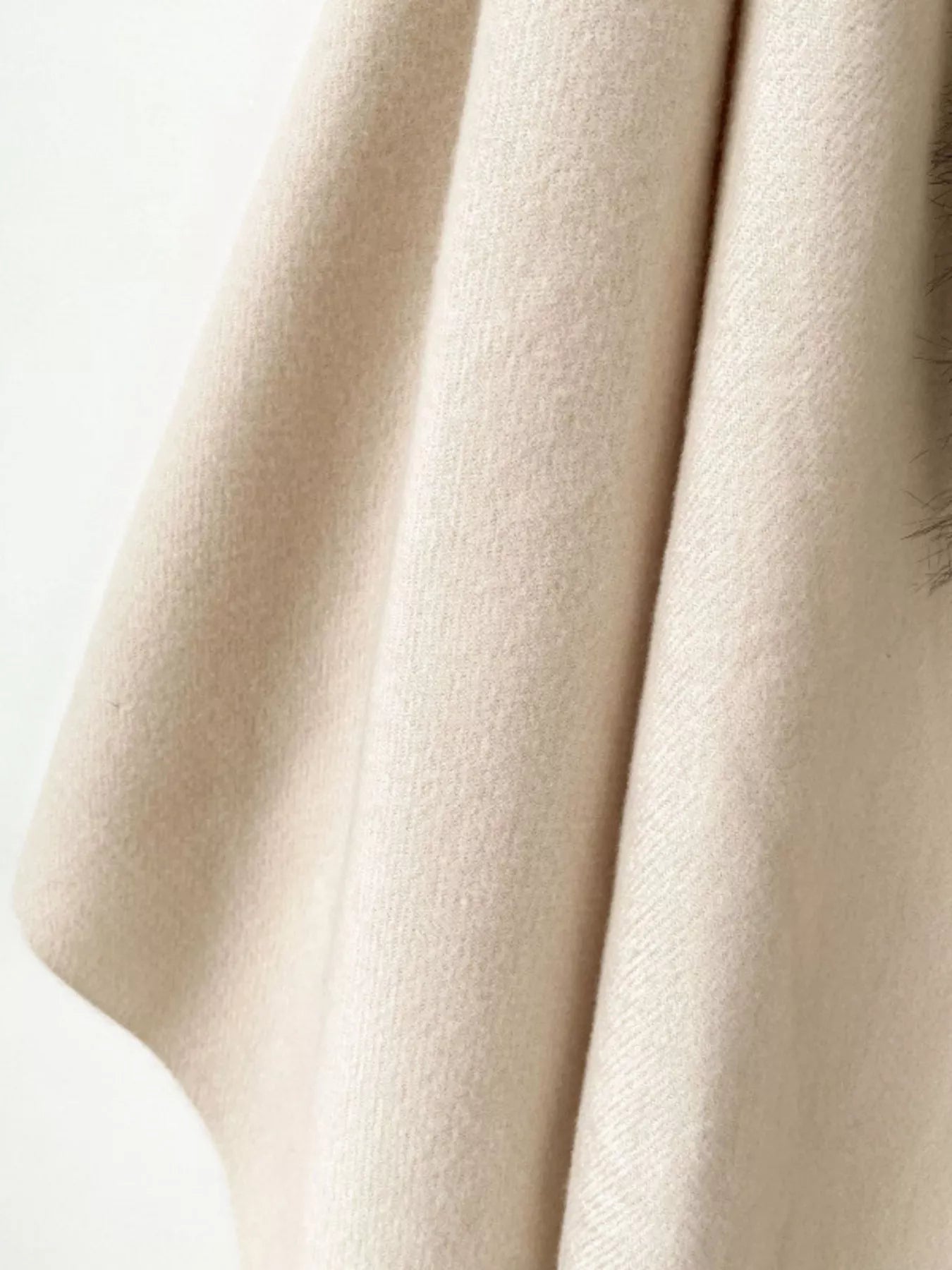 Faux Fur Fringe Scarf Wrap