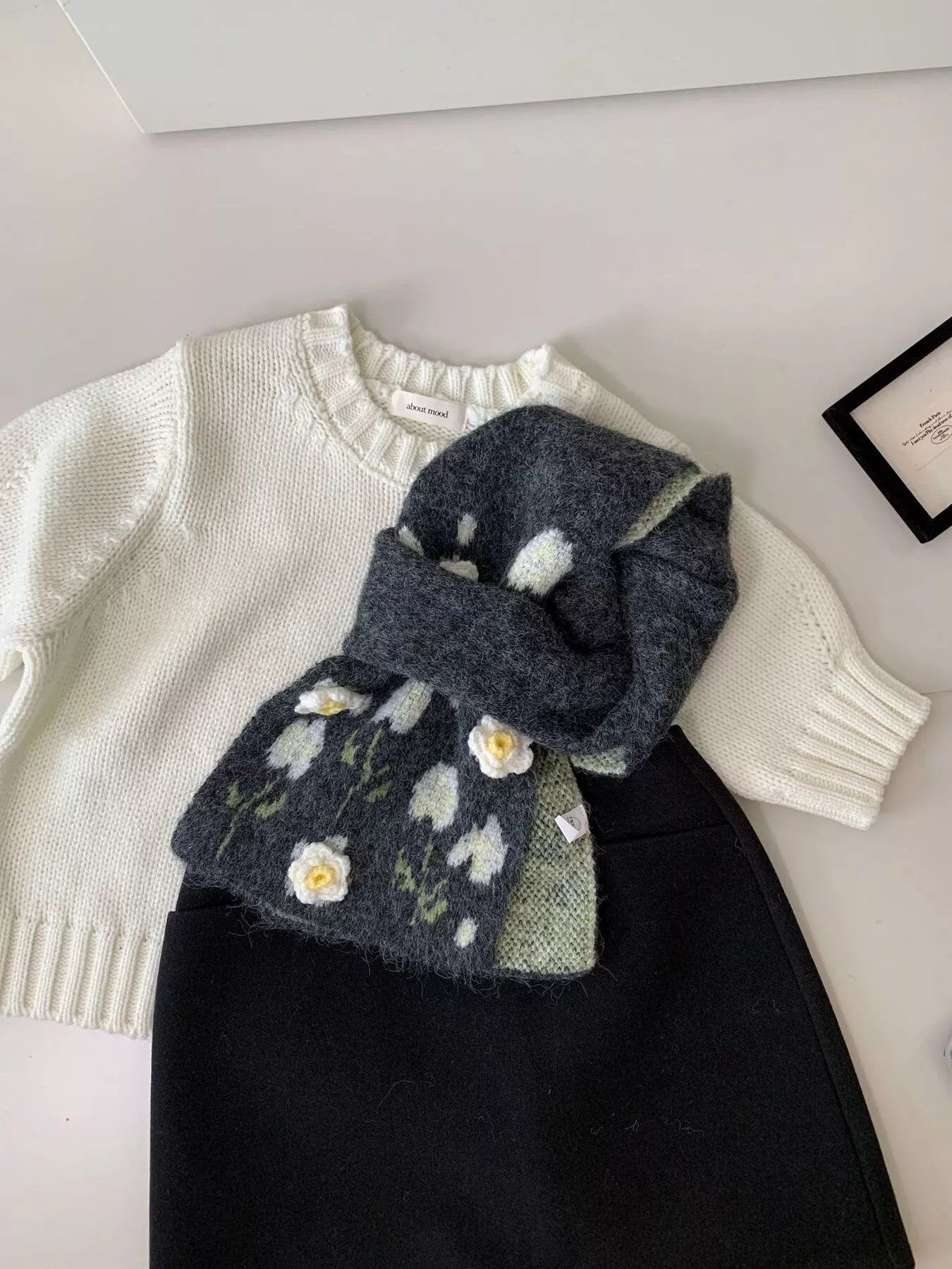 Floral Soft Winter Scarf
