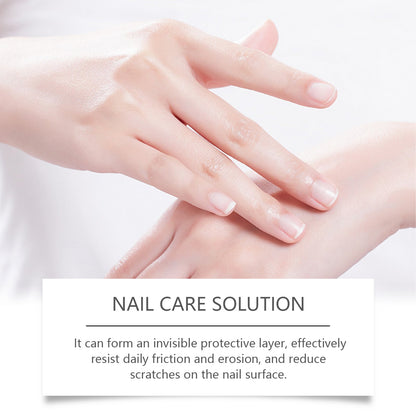 EELHOE Nail Care Solution Strong Repair Nail Surface Moisturizing Clear Gloss Smooth Nail Care Oil