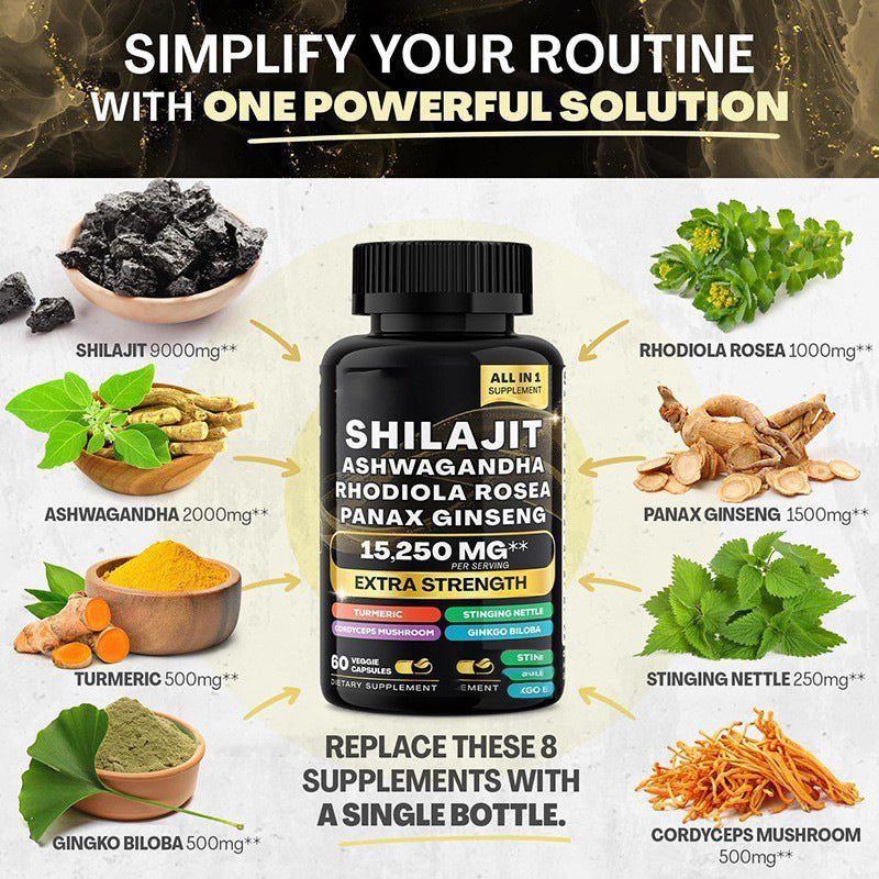 Seamoss And Shilajit Capsules