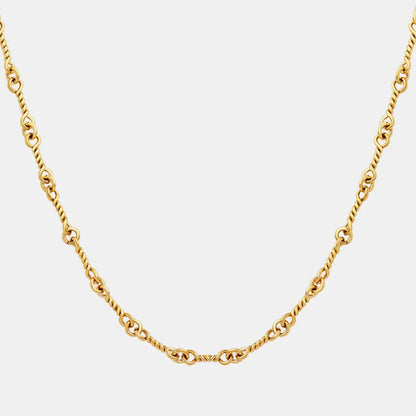 Titanium Steel Chain Link Necklace