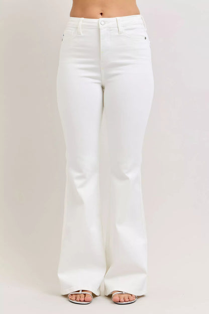 Judy Blue High-Waisted Tummy Control Flare Jeans