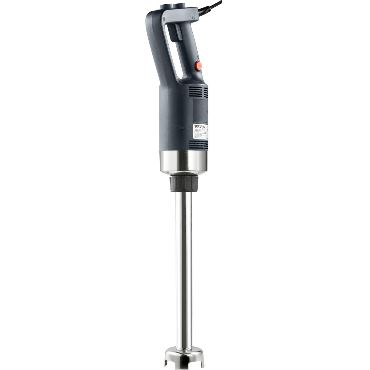 VEVOR Commercial Immersion Blender, 750W 16Heavy Duty Hand Mixer, Variable Speed Kitchen Stick Mixer With 304 Stainless Steel Blade, Multi-Purpose Portable Mixer For Soup, Smoothie, Puree, Baby Food