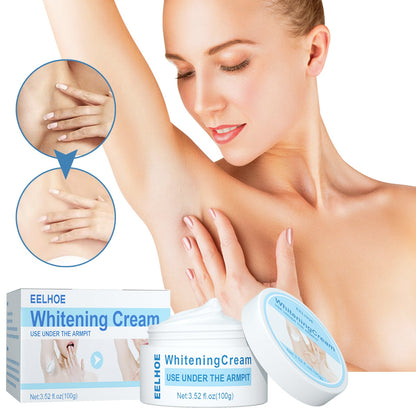 EELHOE Beauty Cream, Neck And Back Legs And Elbows Refreshing And Smooth Remove Stains Moisturize Skin Underarm Whitening Cream