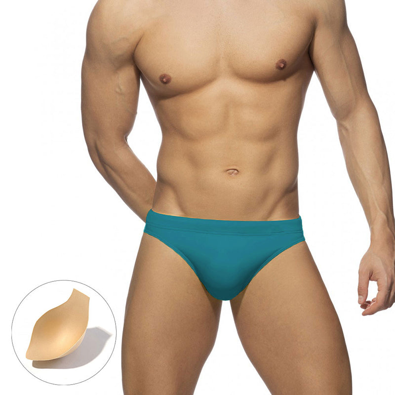 Triangle Swimsuit For Boys Color Solid