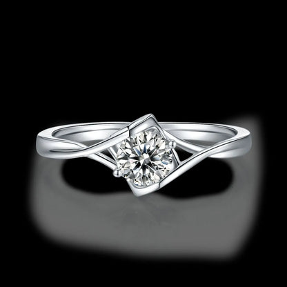 Moissanite 925 Sterling Silver Ring