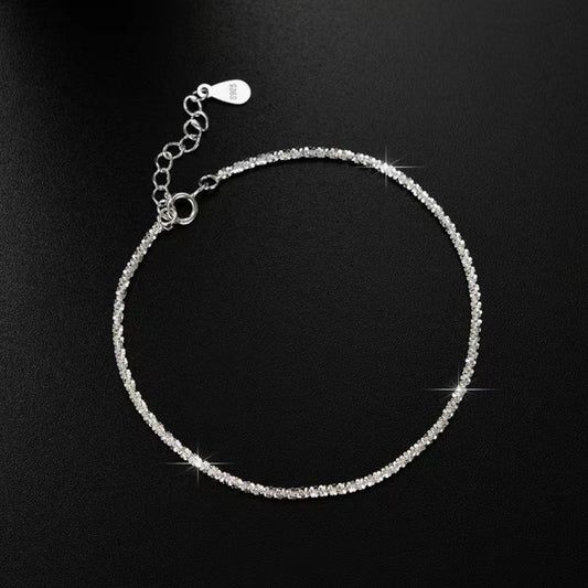 925 Sterling Silver Chain Adjustable Bracelet