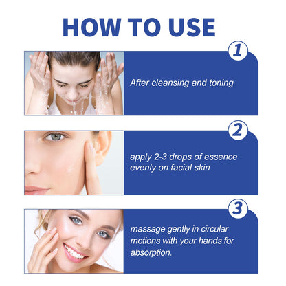 West&Month Facial Treatment Essence Gently Lightens Fine Lines, Firming Skin, Hydrating And Moisturizing Care Essence