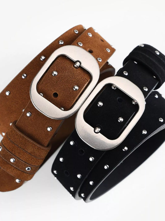 Studded Adjustable Belt
