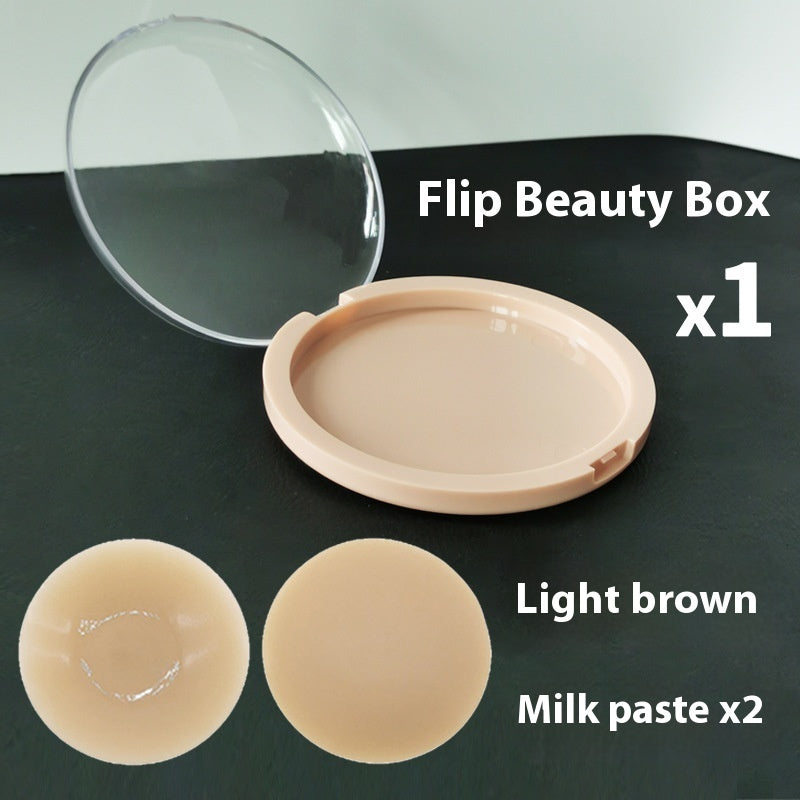 Anti Glare And Traceless Solid Silicone Nipple Patch