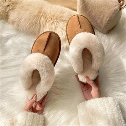 Cozy Plush-Lined Slippers