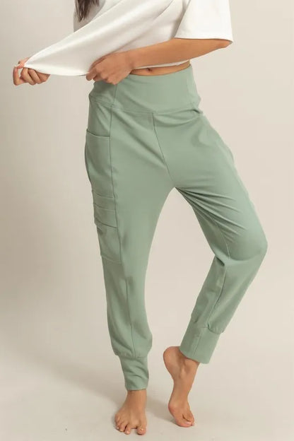 HYFVE High-Waist Pocket Detail Comfy Sweatpants