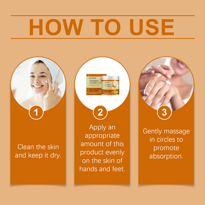 OUHOE Vitamin C Firming Cream Gentle Moisturizing Moisturizing Firming Daily Apply Body Care Cream