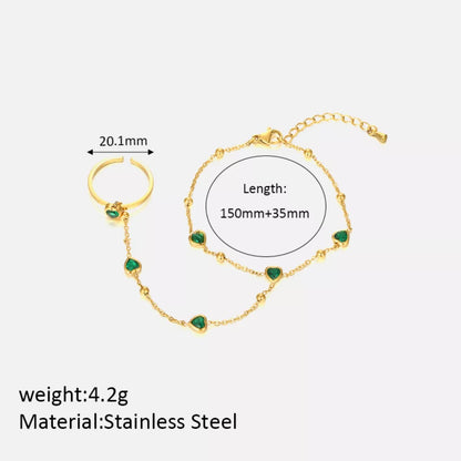 18K Gold-Plated Chain Bracelet