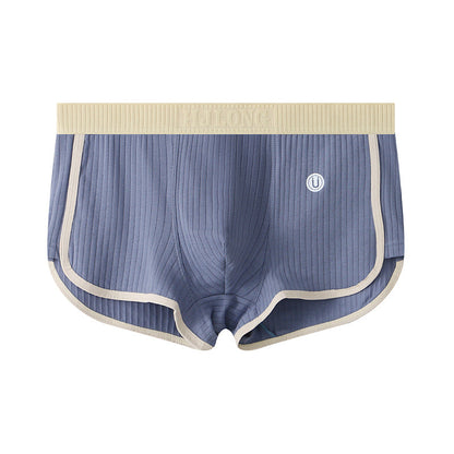 Men's Mid-waist Simple Fashionable Breathable Comfortable Boxers