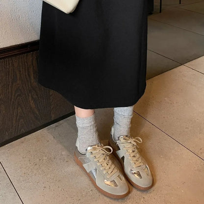 Round Toe Flats Sneakers