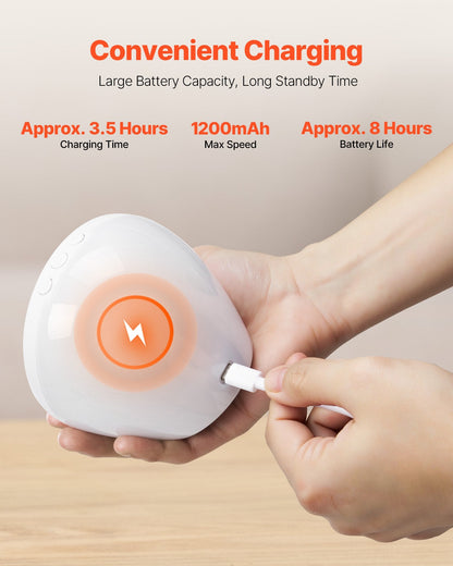 Sound Machine, 18 Soothing Sleep Sounds, 7-Color Night Light, 6-in-1 White Noise Sound Machine With Dual Alarms, APP, Auto-Off Timer And Memory Function, For Baby, Adults, Home, Office & Travel