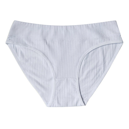 Cotton Mid Waist Women's Underwear Plus Size Women's Briefs