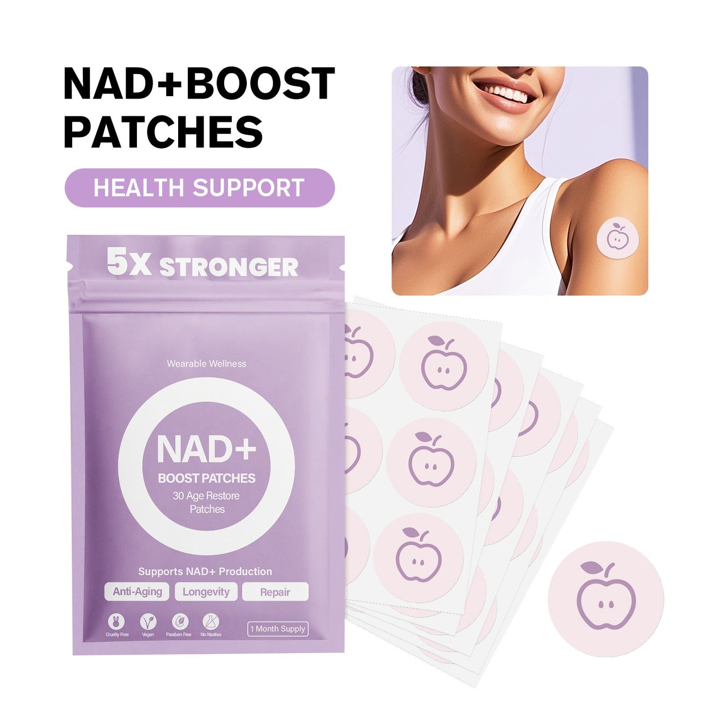 Gentle Arm And Waist Body Care Patches For Nourishing The Skin