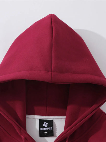 Men's Zip-Up Hooded Jacket