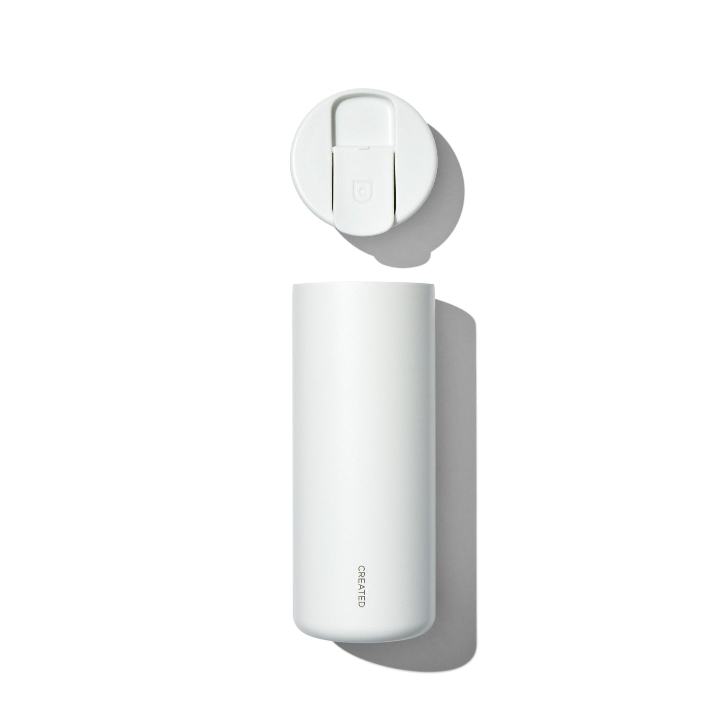 16oz Nomad Flip Tumbler - White
