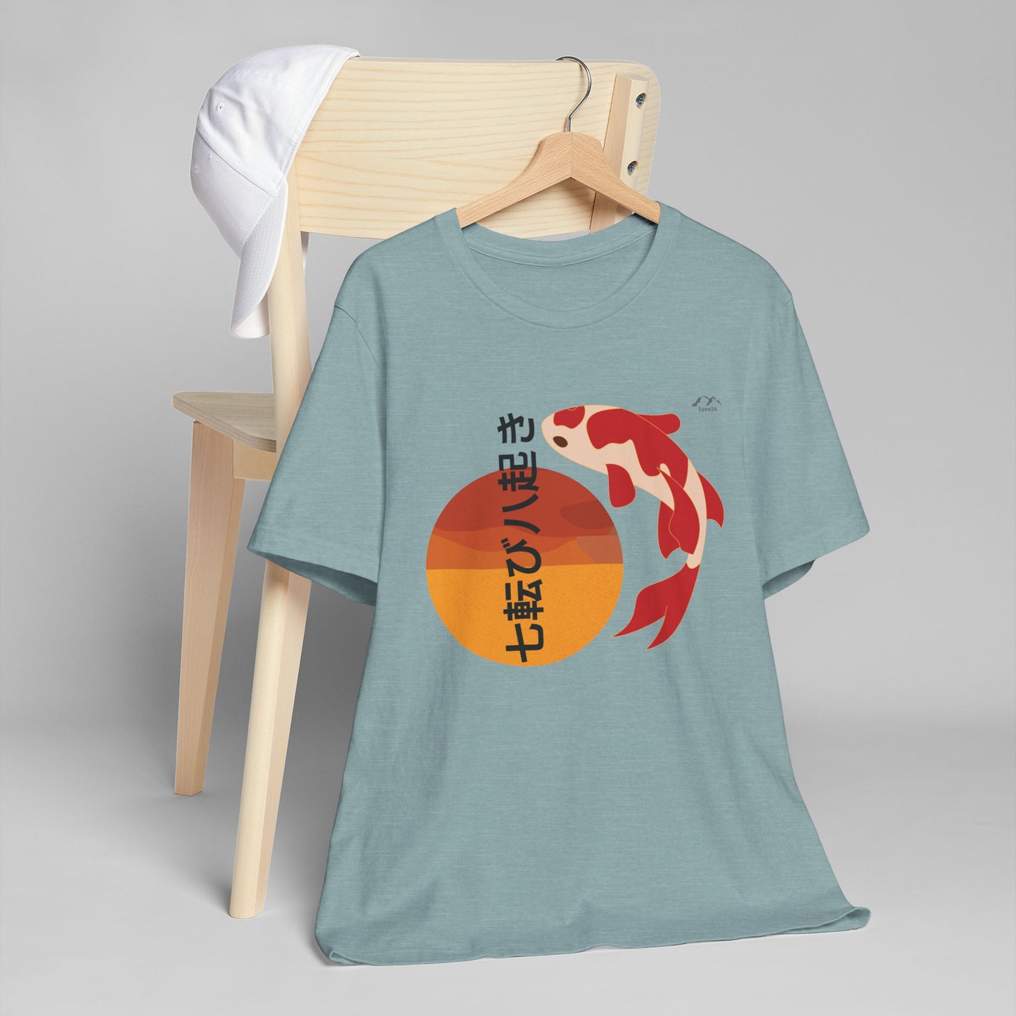 TS-077ML-24 Resilence Japanese quote T Shirt Gift