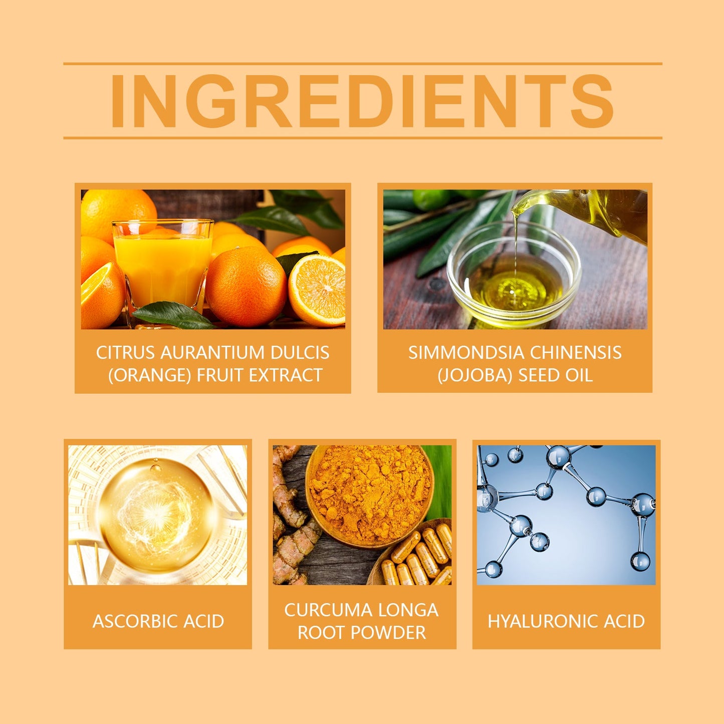 Hoygi Vitamin C Facial Essence, Moisturizing, Hydrating, Brightening, Moisturizing, Anti-Wrinkle And Firming Facial Care Essential Oil