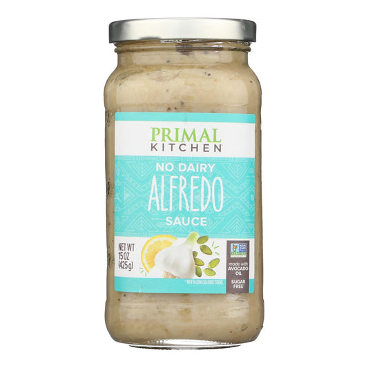Primal Kitchen No Dairy Alfredo Sauce - 6 x 15 oz  - Gluten-Free & Paleo-Friendly