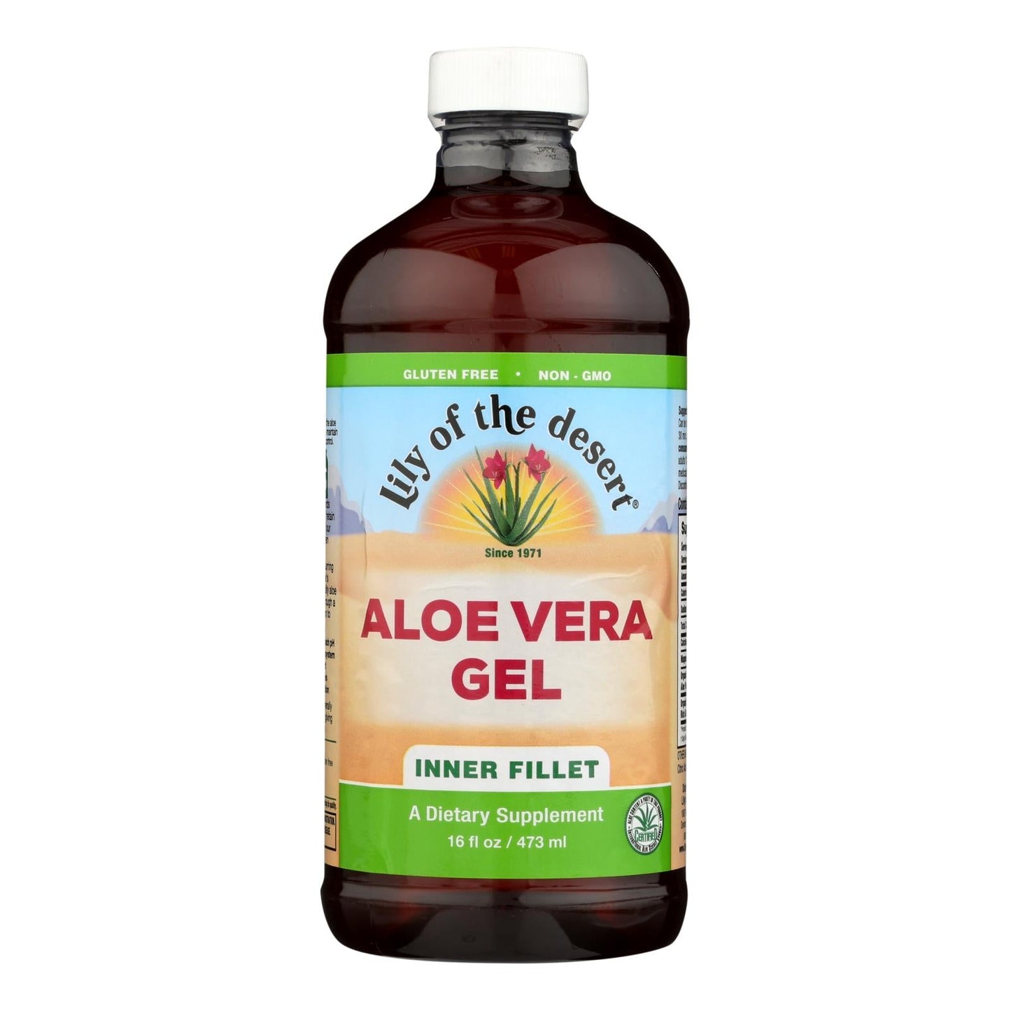 Lily Of The Desert Aloe Vera Gel - 16 Oz - Soothing Relief for Skin & Digestion
