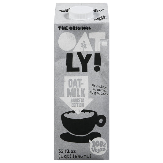 Oatly Oatmilk Barista Edition, 6-32 fl oz Cartons
