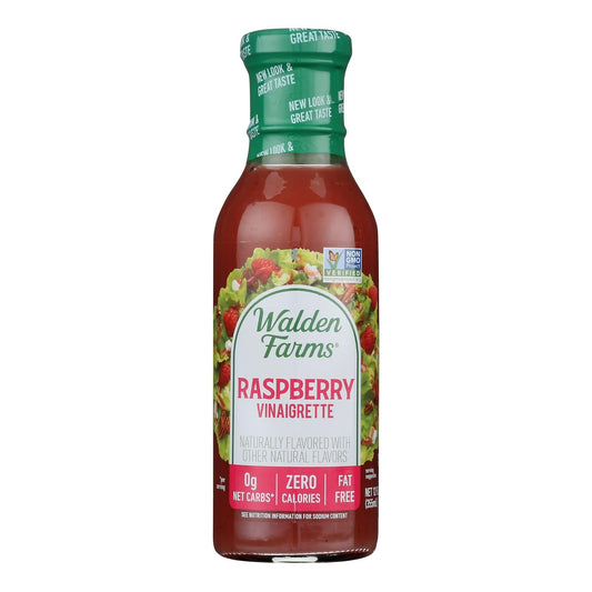 Walden Farms Raspberry Vinaigrette (Pack of 6) - Sugar-Free, Calorie-Free, 12 Fl Oz